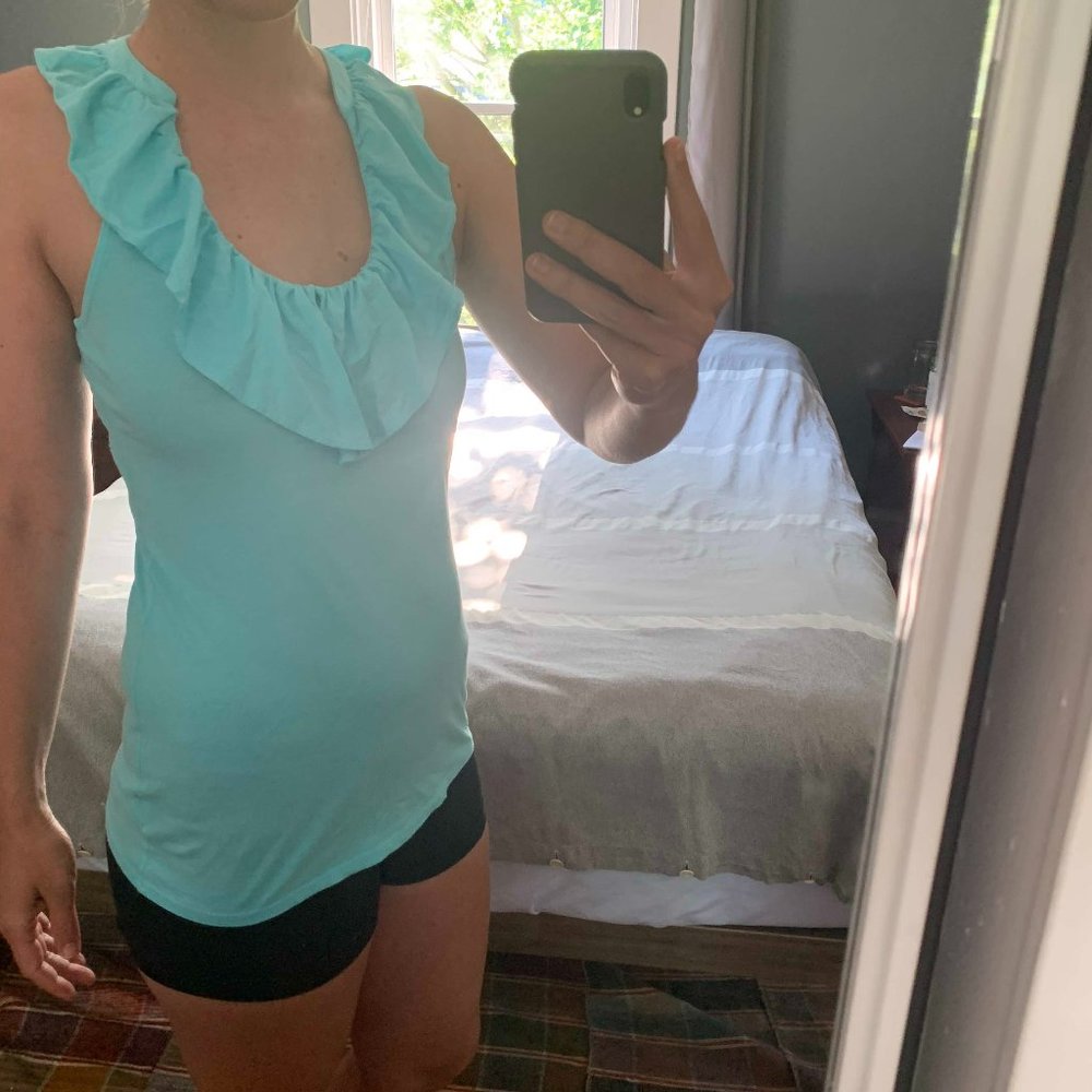 Turquoise Lilly Pulitzer Tank -S